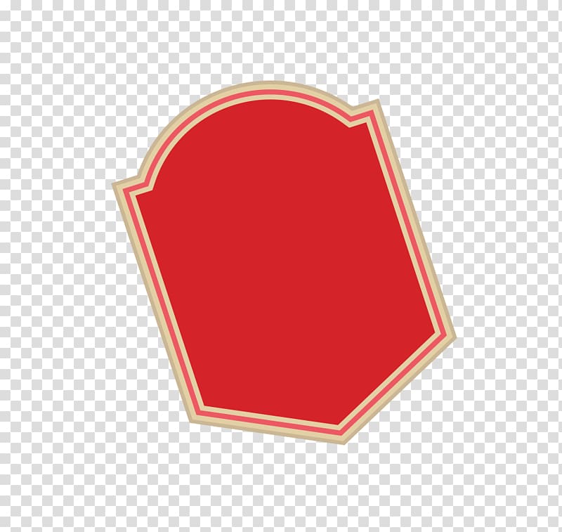 Brand Area Pattern, red shield flat billboard tag transparent background PNG clipart