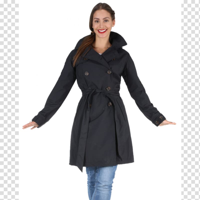 Overcoat Raincoat Trench coat Black, rain transparent background PNG clipart