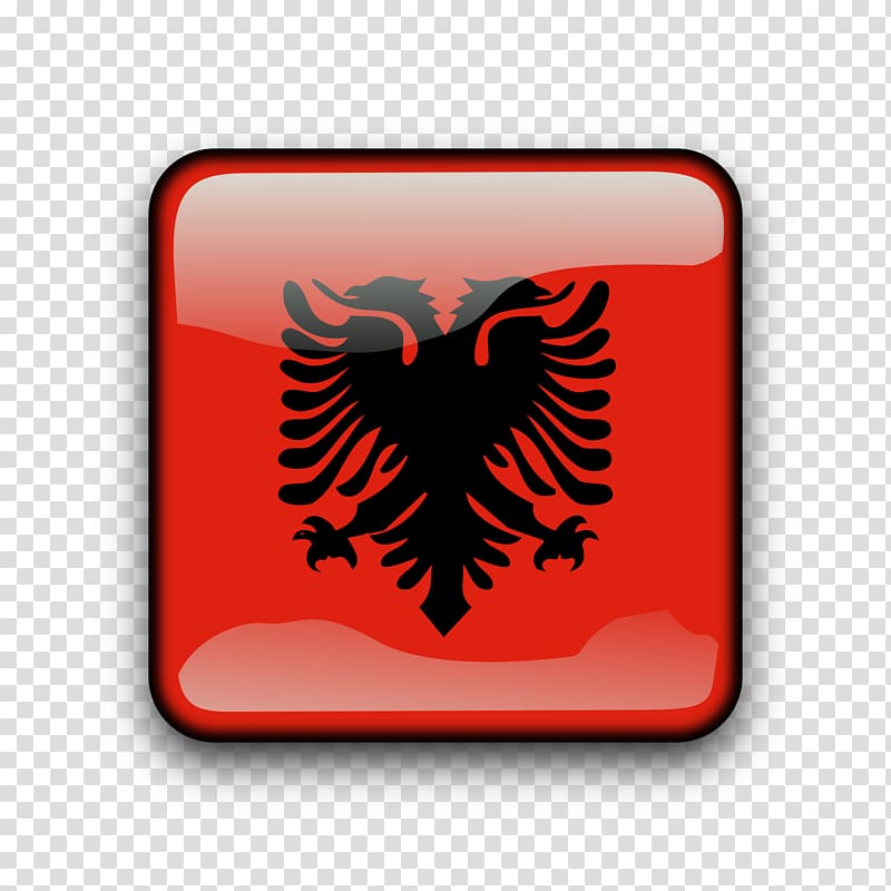 Flag of Albania National flag Coat of arms of Albania, Flag transparent background PNG clipart