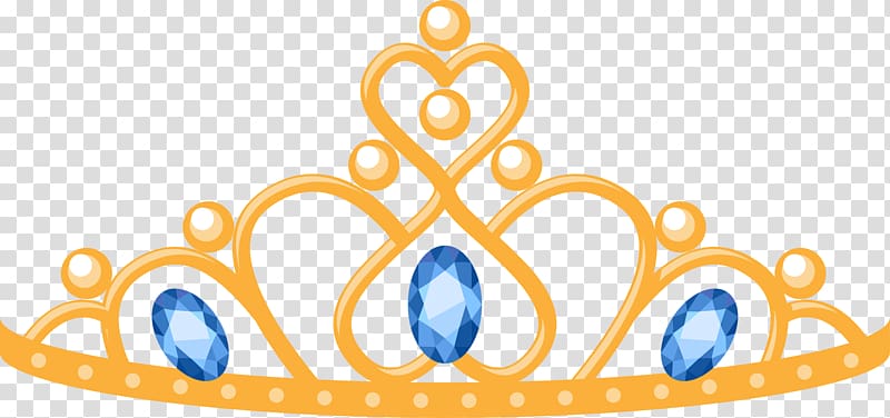 yellow, blue, and white beaded tiara , Crown Gemstone Jewellery, Sapphire crown transparent background PNG clipart
