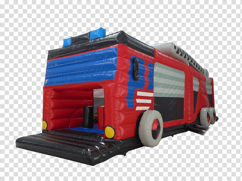 Obstacle course Motor vehicle Inflatable Obstacle racing Fire engine, obstacle course transparent background PNG clipart