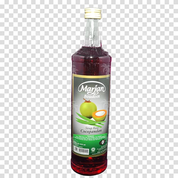 Liqueur Cocopandan syrup Sugar Bottle, sugar transparent background PNG clipart