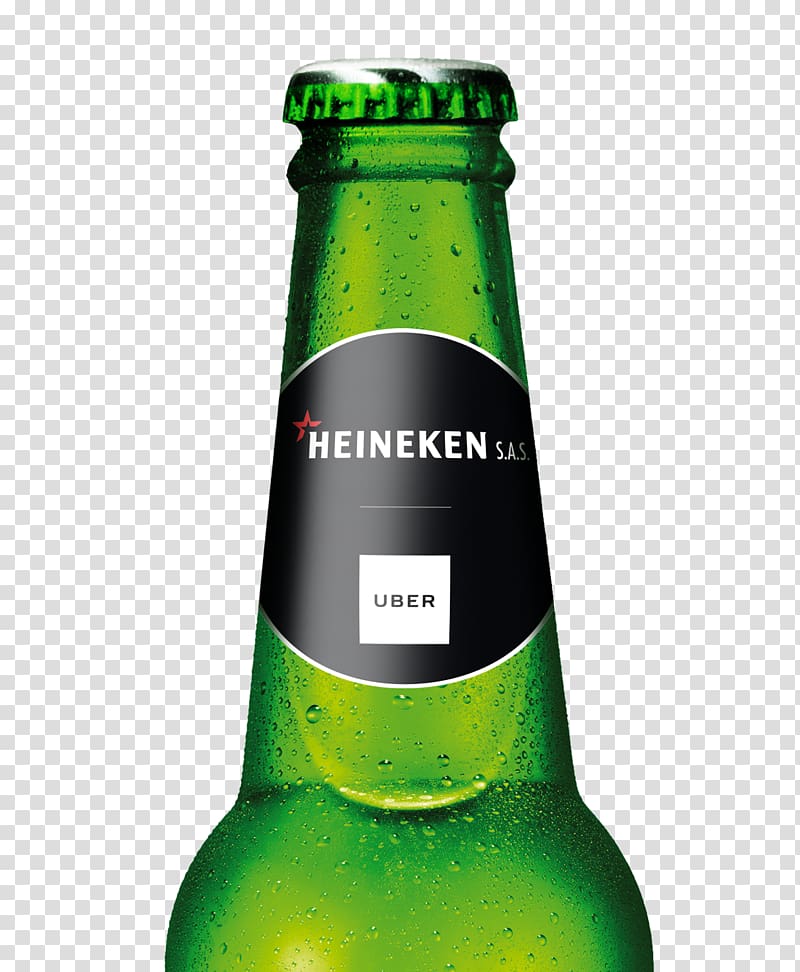 Beer bottle Heineken International Lager, beer transparent background PNG clipart