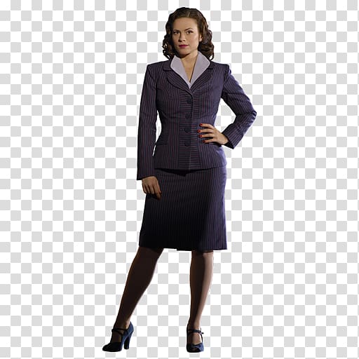 T-shirt Dress Suit Clothing Costume, Agent Carter transparent background PNG clipart