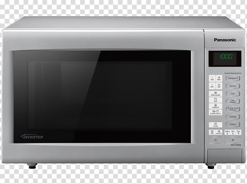 Microwave Ovens Panasonic NN-CT565MBPQ Panasonic Microwave, watt transparent background PNG clipart