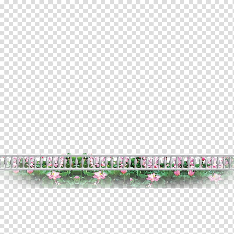 Deck railing Nelumbo nucifera Handrail , Lotus railings transparent background PNG clipart