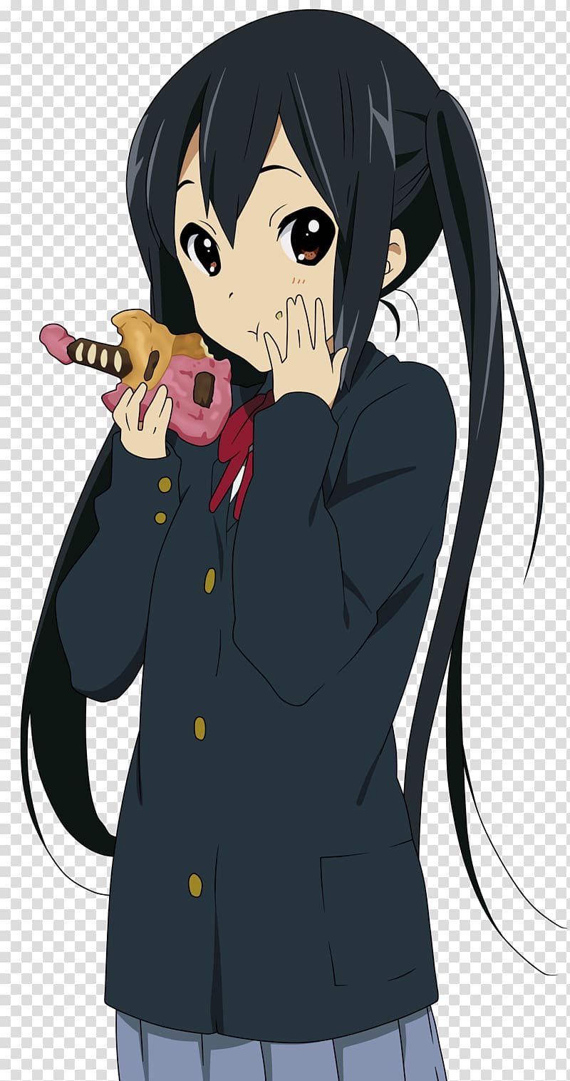 Azusa Nakano Yui Hirasawa Tsumugi Kotobuki Ritsu Tainaka T-shirt, Anime transparent background PNG clipart