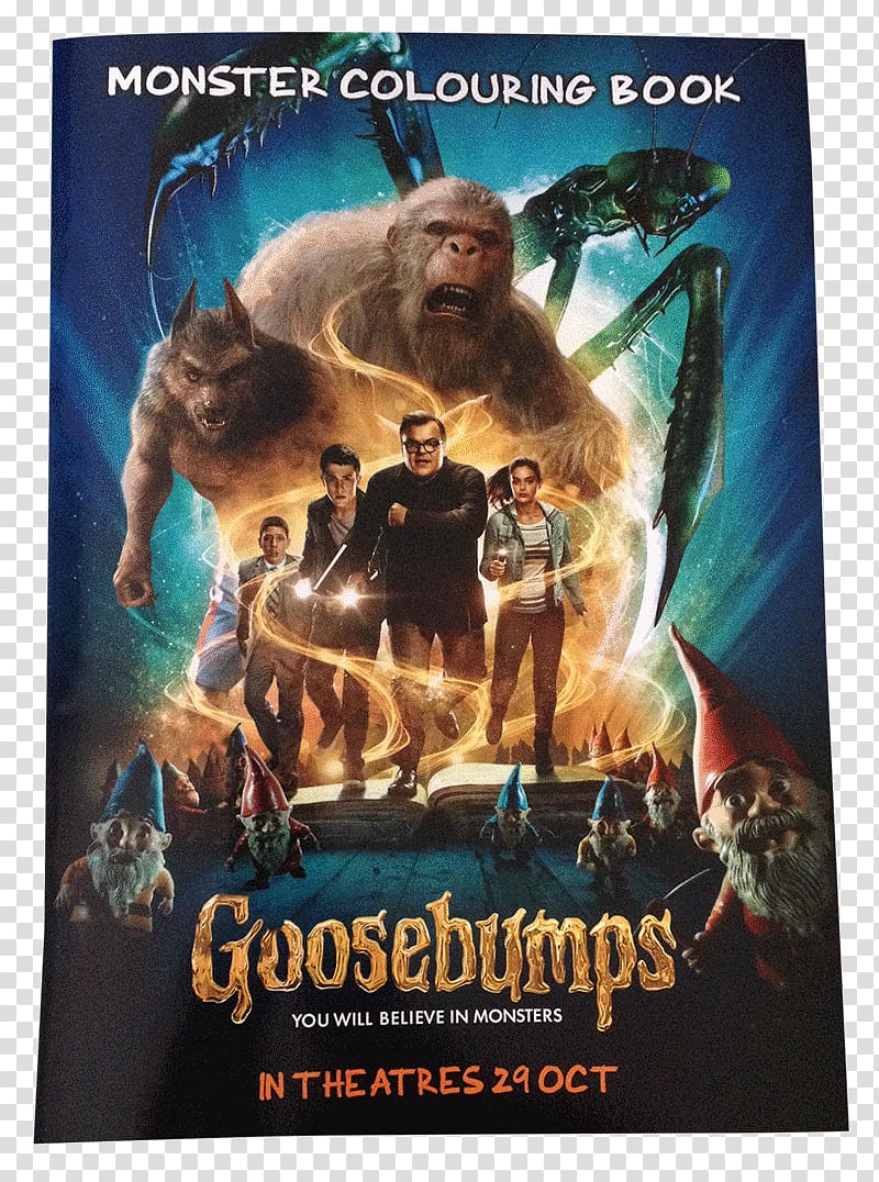 Zach Goosebumps Film poster Cinema, Goosebumps transparent background PNG clipart