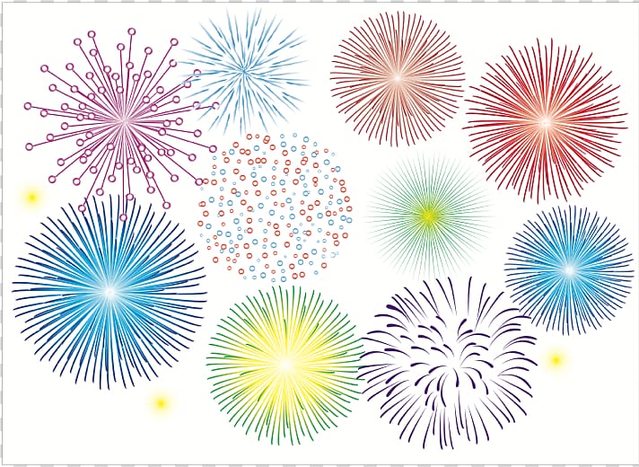 assorted-color fireworks illustration, Adobe Fireworks , Free High Quality Fireworks transparent background PNG clipart