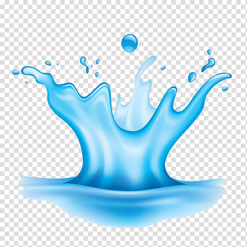 water splash background clipart