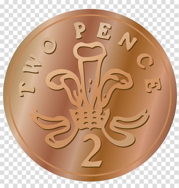 Coin Penny Five pence , Coin transparent background PNG clipart