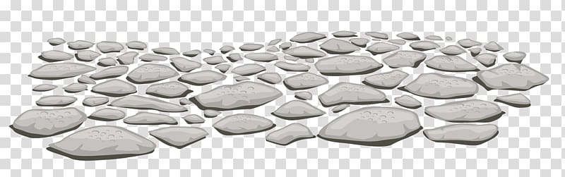 gray rock pathway illustration, Euclidean , stone transparent background PNG clipart