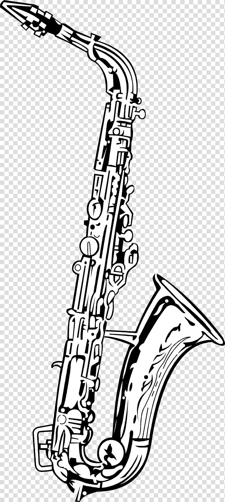 Alto saxophone Drawing Tenor saxophone , Saxophone transparent background PNG clipart