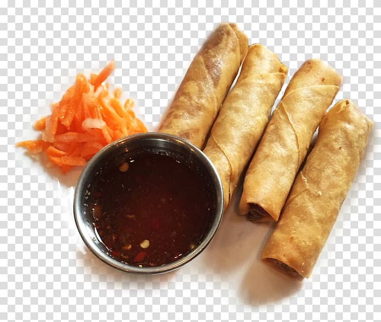 Egg roll Spring roll Cambodian cuisine Vietnamese cuisine Thai cuisine, dine together transparent background PNG clipart