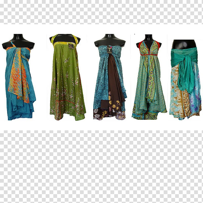 Skirt Wrap Sari Dress Clothing, dress transparent background PNG clipart