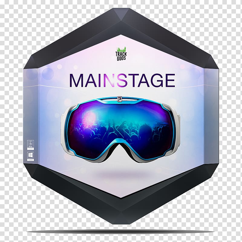 Goggles Glasses Brand, sound stage transparent background PNG clipart