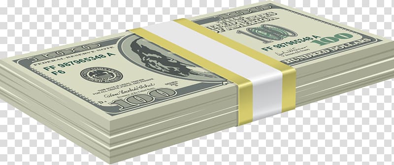 United States Dollar United States one-dollar bill United States one hundred-dollar bill Banknote , dollars transparent background PNG clipart