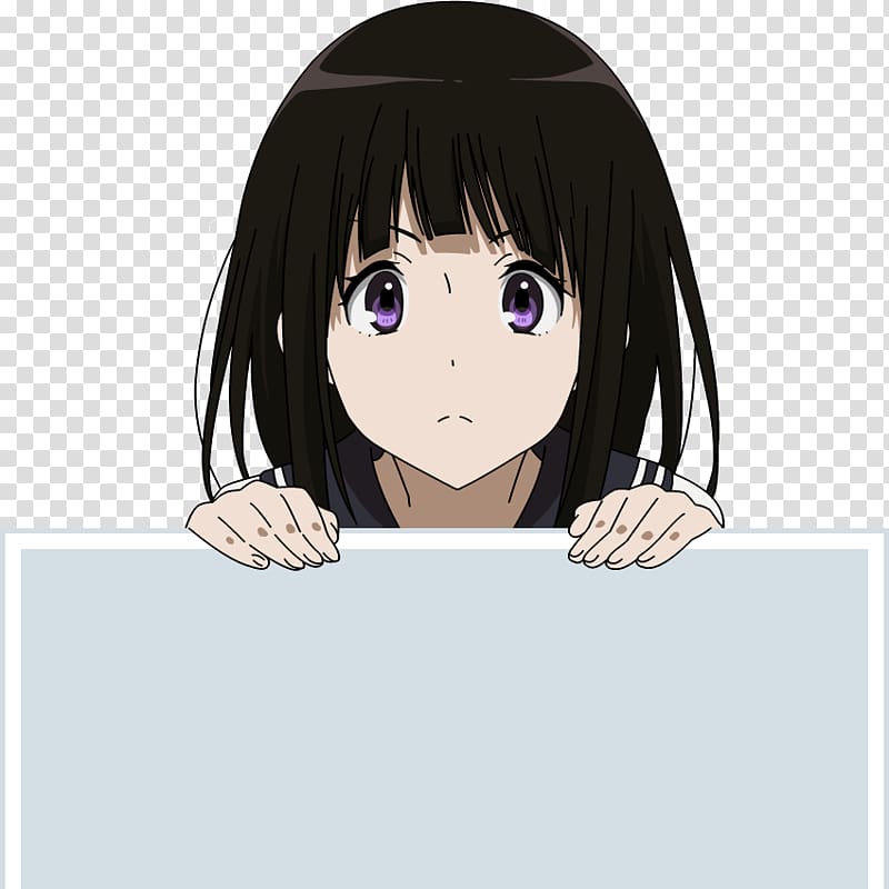 Hyouka Anime Manga Eru Chitanda Meme, hyouka transparent background PNG  clipart