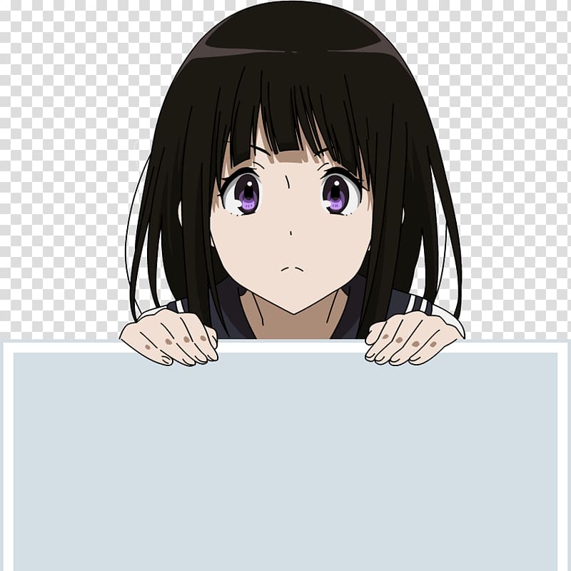 Hyouka Anime Manga Eru Chitanda Meme, hyouka transparent background PNG clipart