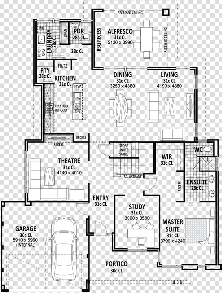 Floor plan House plan Storey, house transparent background PNG clipart