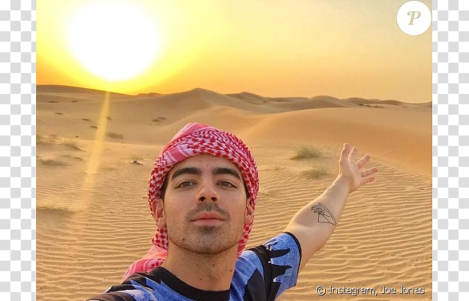 Joe Jonas Sahara Dubai Desert Model, Dubai Desert transparent background PNG clipart