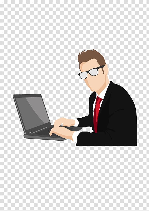 Laptop System Administrator Computer Software, Work man elements transparent background PNG clipart