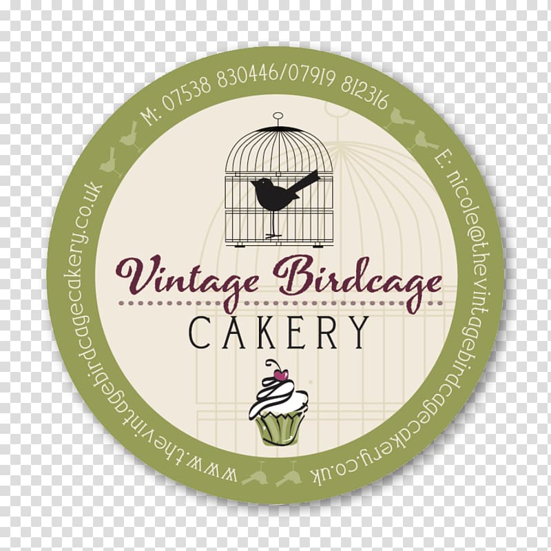 Vintage Birdcage Cakery Logo Font, others transparent background PNG clipart
