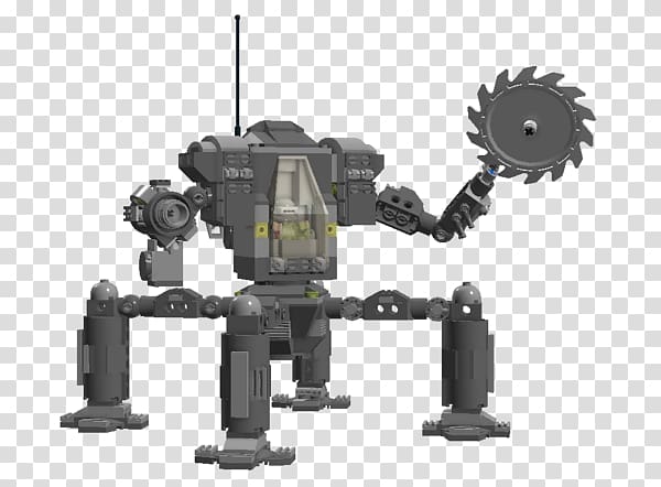 Military robot Mecha LEGO, guard zone transparent background PNG clipart