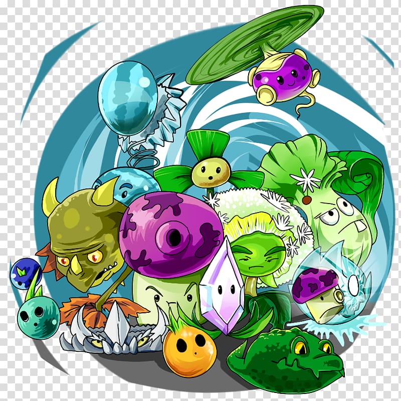 Plants vs. Zombies 2: It\'s About Time Plants vs. Zombies: Garden Warfare 2 Plants vs. Zombies Heroes, split the wall transparent background PNG clipart