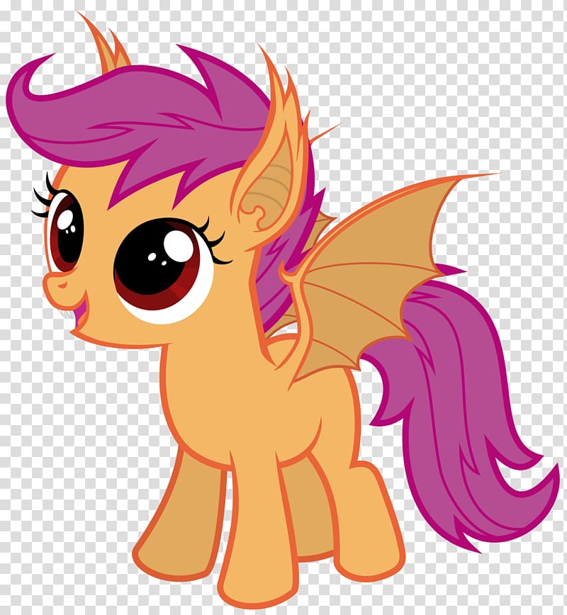 My Little Pony Scootaloo Rarity Applejack, bats transparent background PNG clipart