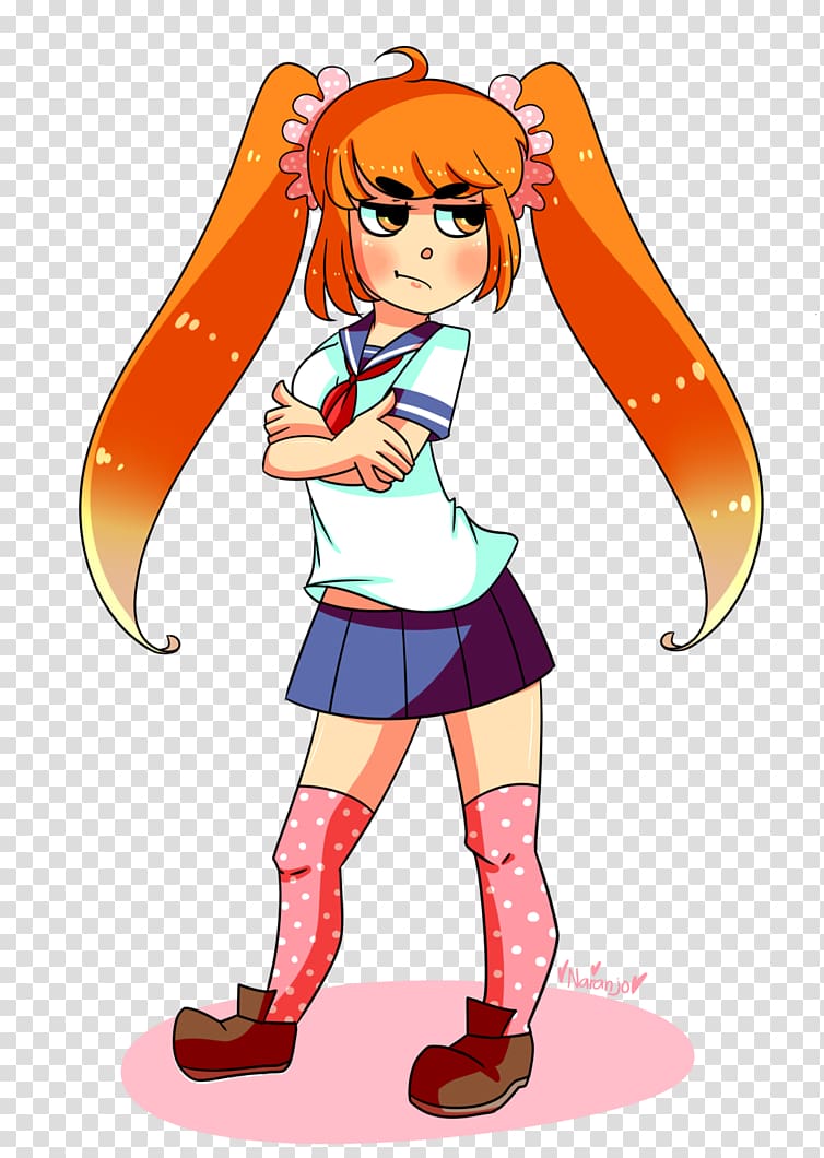 Yandere Simulator Tsundere Fan art, Cartoon High School Characters transparent background PNG clipart