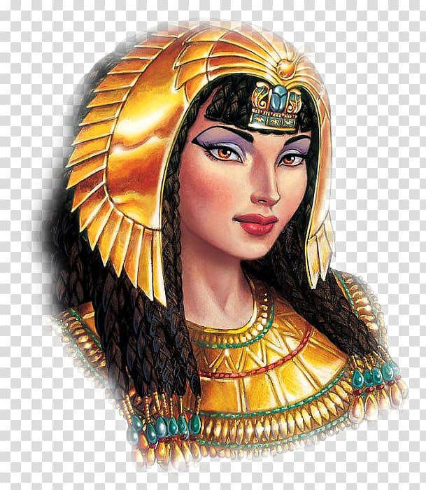 Cleopatra Ancient Egypt Pharaoh Ptolemaic dynasty, Egypt transparent background PNG clipart
