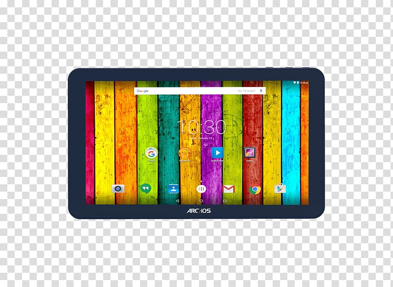 Archos 101 Internet Tablet Computer Android 1024 x 600, Computer transparent background PNG clipart