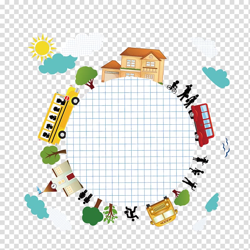 Teacher Education Book School Project-based learning, City building pattern transparent background PNG clipart