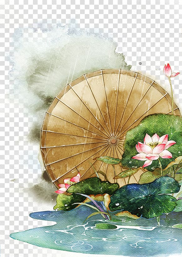 antiquity beautiful watercolor illustration transparent background PNG clipart