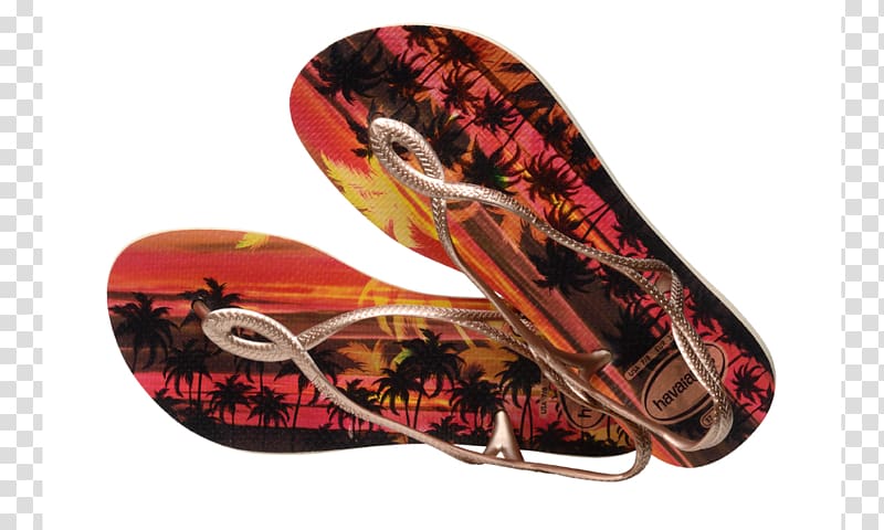 Flip-flops Havaianas Sandal Shoe Slide, Sand print transparent background PNG clipart
