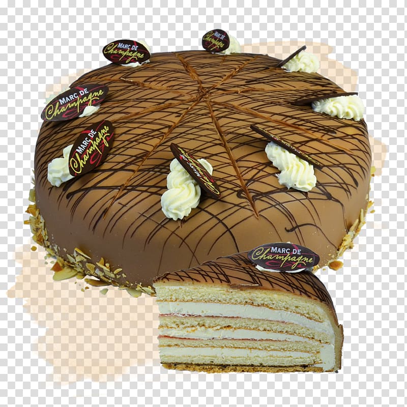 Chocolate cake Prinzregententorte Sachertorte Praline, chocolate cake transparent background PNG clipart