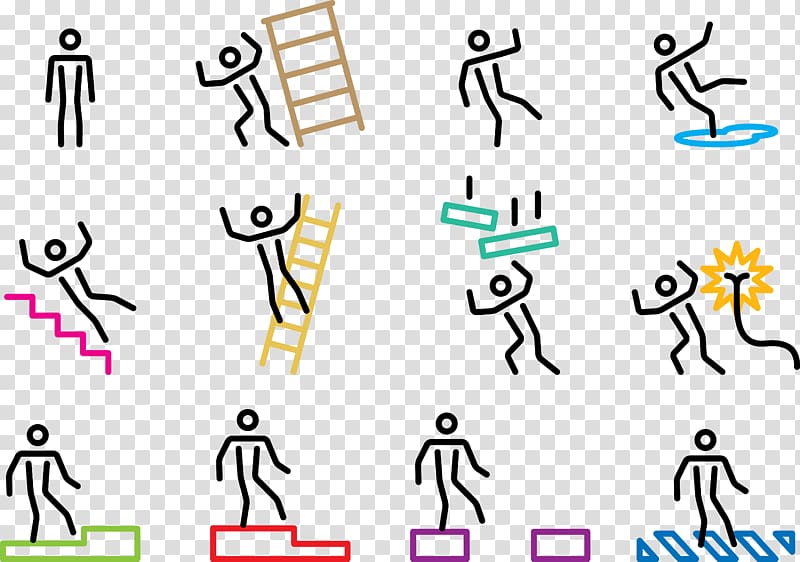 Stairs , Villain climbing stairs transparent background PNG clipart