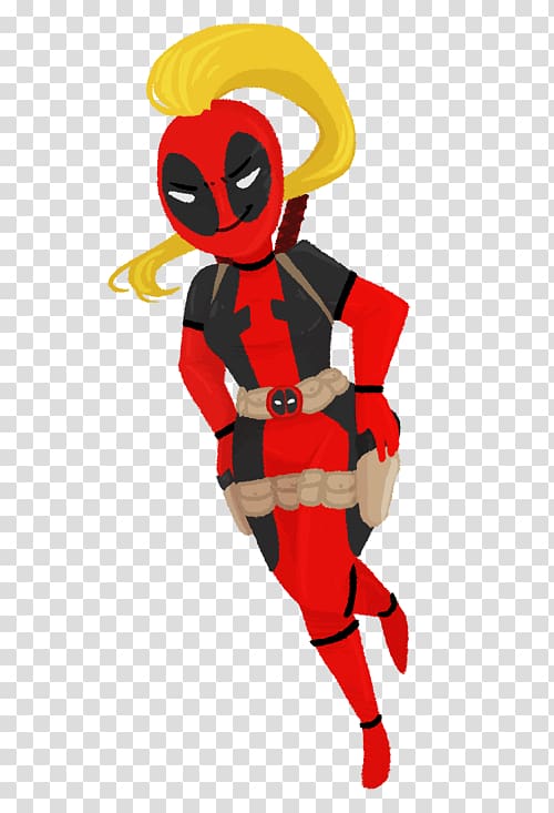 Deadpool Wanda Maximoff Marvel Comics Wolverine, Lady Deadpool transparent background PNG clipart