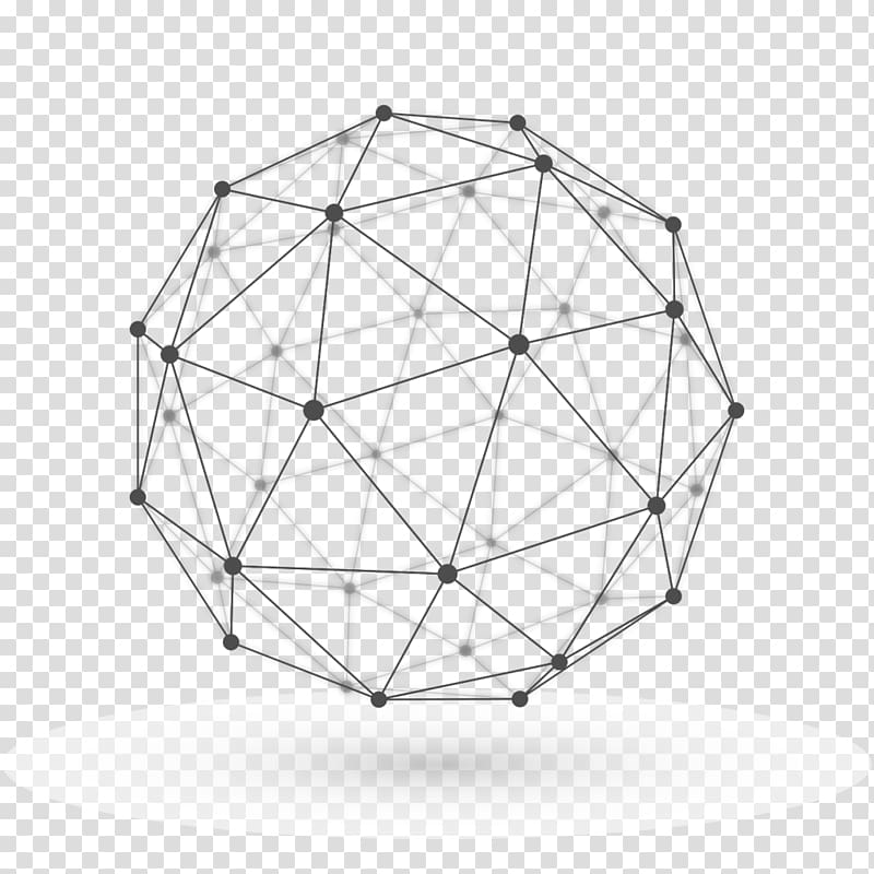 Wire-frame model Polygon mesh , polygonal transparent background PNG clipart