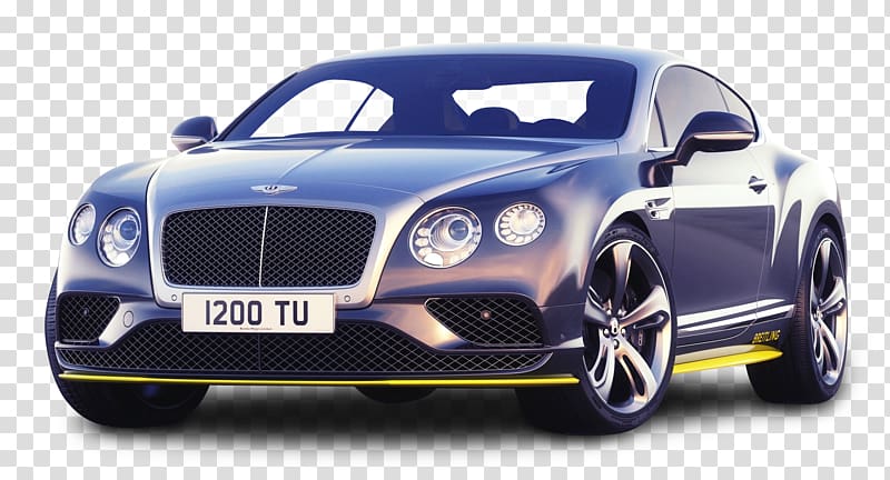 blue MIni coupe, 2018 Bentley Continental GT 2016 Bentley Continental GT Speed Car Breitling SA, Gray Bentley Continental GT Speed Car transparent background PNG clipart