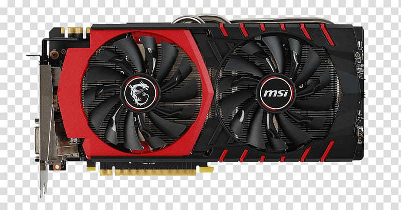 Graphics Cards & Video Adapters High Performance Gaming Graphics Card GTX 980 GAMING 4G GDDR5 SDRAM GeForce PCI Express, nvidia transparent background PNG clipart