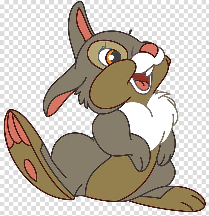 Hare Thumper Easter Bunny European rabbit , rabbit transparent background PNG clipart