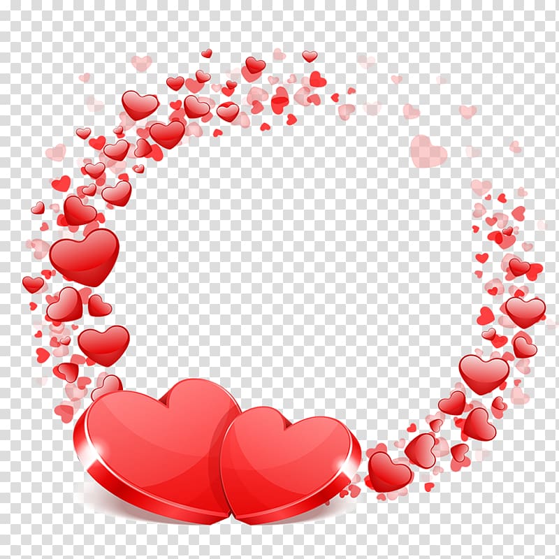 Wedding Valentine's Day Heart Wish, Wedding love, red hearts illustration transparent background PNG clipart