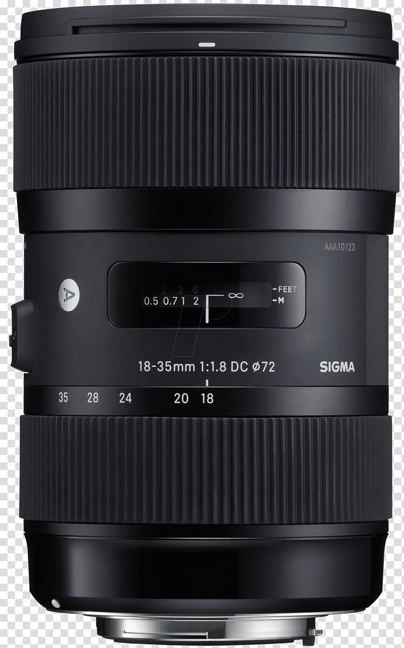 Sigma 18-35mm f/1.8 DC HSM A Sigma 30mm f/1.4 EX DC HSM lens Canon EF lens mount Sigma 50mm f/1.4 DG HSM A lens Sigma 35mm f/1.4 DG HSM lens, camera lens transparent background PNG clipart