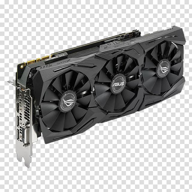 Graphics Cards & Video Adapters GeForce GDDR5 SDRAM ASUS Republic of Gamers, Computer transparent background PNG clipart