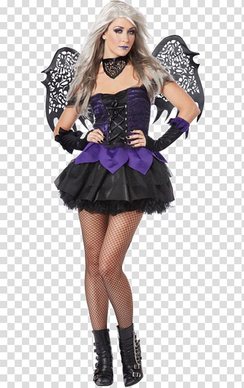 Angelet de les dents Halloween costume Fairy Woman, Fairy transparent background PNG clipart