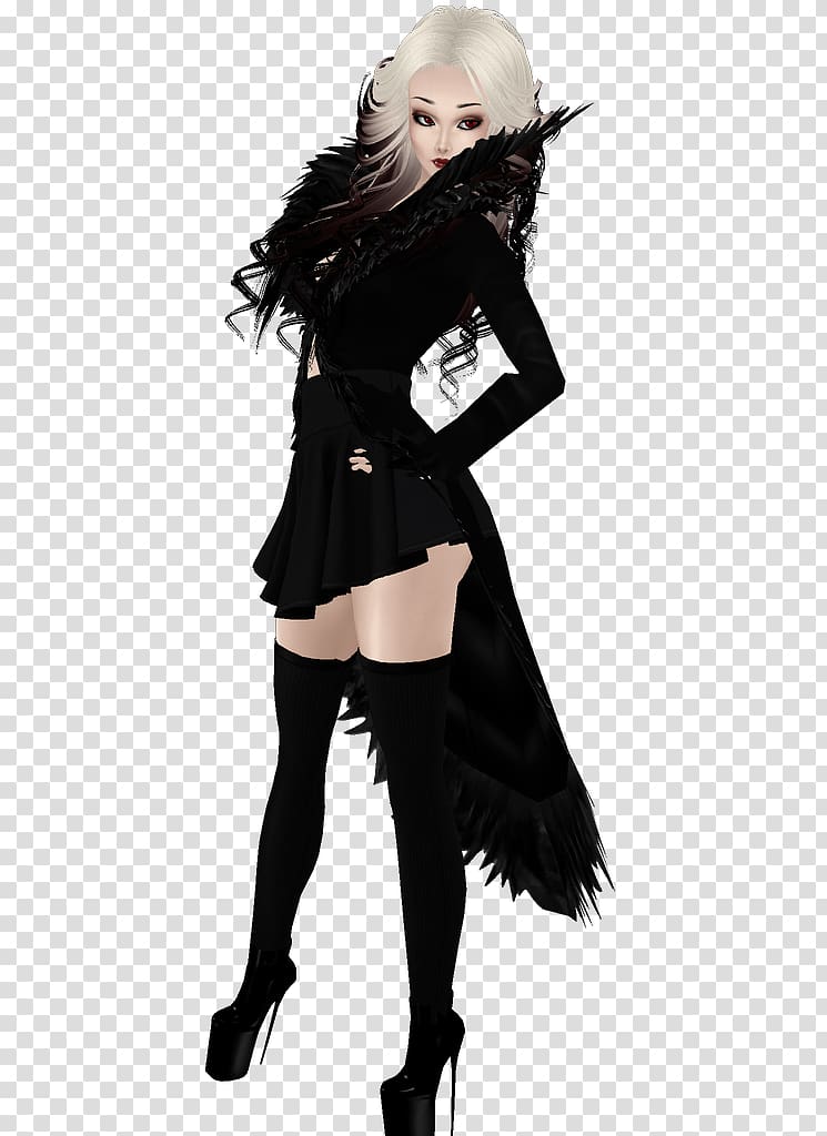 Costume Supermodel Latex clothing Fashion, imvu avatar transparent background PNG clipart