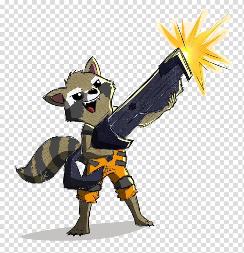 Rocket Raccoon Drawing Marvel Comics, rocket raccoon transparent background PNG clipart