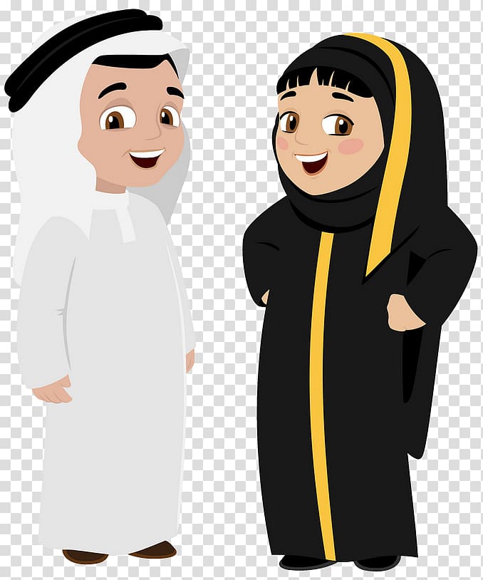 Arabian Peninsula Arabs Arab world Illustration, muslim people transparent background PNG clipart